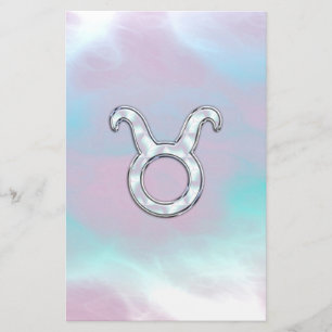 Mutter von Pearl Taurus Zodiac Astrologie Briefpapier