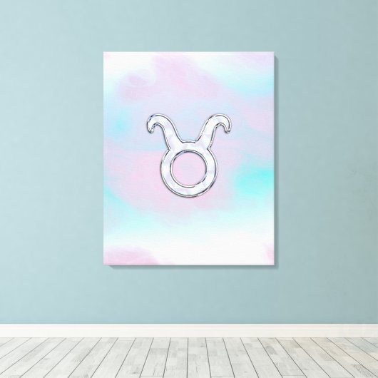 Mutter von Pearl Taurus Zodiac Astrologie Leinwanddruck (Insitu (Holzboden))