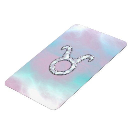 Mutter von Pearl Taurus Zodiac Astrologie Magnet (Linke Seite)