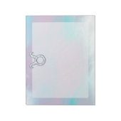 Mutter von Pearl Taurus Zodiac Astrologie Notizblock (Rotiert)