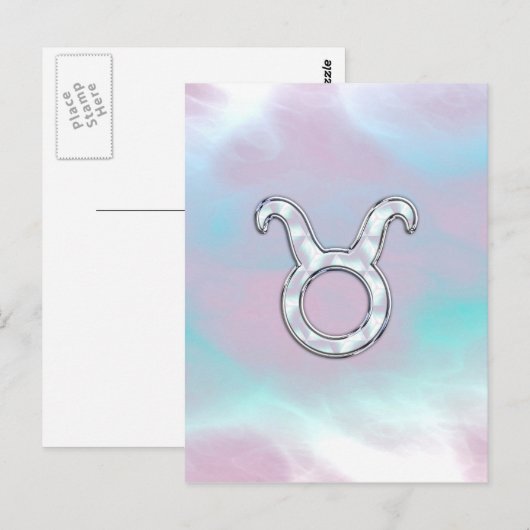 Mutter von Pearl Taurus Zodiac Astrologie Postkarte (Vorne/Hinten)