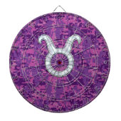 Mutter von Pearl Taurus Zodiac Sign auf der digita Dartscheibe (vorne)