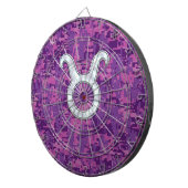 Mutter von Pearl Taurus Zodiac Sign auf der digita Dartscheibe (Vorderseite rechts)