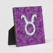 Mutter von Pearl Taurus Zodiac Sign auf der digita Fotoplatte (Vorderseite)