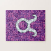 Mutter von Pearl Taurus Zodiac Sign auf der digita Puzzle (Horizontal)