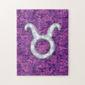 Mutter von Pearl Taurus Zodiac Sign auf der digita Puzzle (Vertikal)