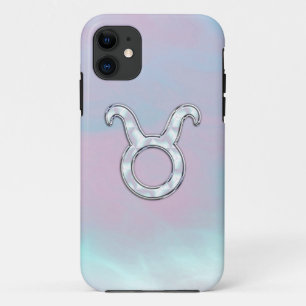 Mutter von Pearl Taurus Zodiac Symbol Case-Mate iPhone Hülle