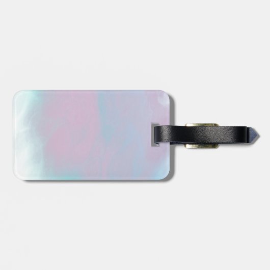 Mutter von Pearl Taurus Zodiac Symbol Gepäckanhänger (Rückseite horizontal)