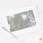 Mutter von Pearl White Rechteckiger Aufkleber (Umschlag)