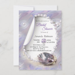 Mutter von Pearls Beach Party Einladung