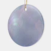 Mutter von Perl Effect Round Keramik Ornamente (Links)