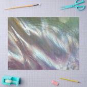 Mutter von Perl Texture Luxury Iridescent Elegant Seidenpapier (Basteln)