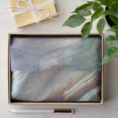 Mutter von Perl Texture Luxury Iridescent Elegant Seidenpapier (Geschenk)