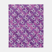 Mutter von Perle wie Taurus Symbol auf der digital Fleecedecke (Vorderseite)