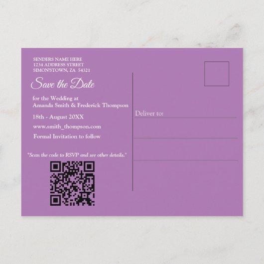 Mutter von Perlen Merged wie Liquid Wirbel Ankündigungspostkarte (Rückseite)