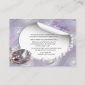 Mutter von Perlen Merged wie Liquid Wirbel Begleitkarte (Vorderseite)