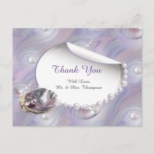 Mutter von Perlen Merged wie Liquid Wirbel Postkarte (Vorderseite)