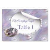 Mutter von Perlen Merged wie Liquid Wirbel Tischnummer (Vorderseite)