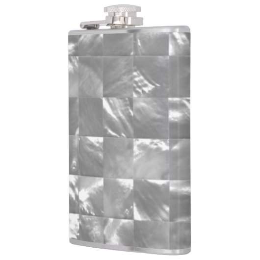 Mutter von Perlendesign Flachmann (Links)