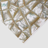 Mutter von Perlendesign Seidenpapier (Ausschnitt)