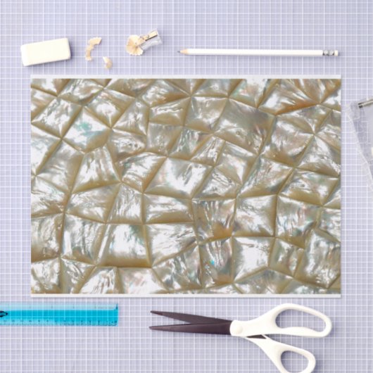 Mutter von Perlendesign Seidenpapier (Handwerk)