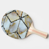 Mutter von Perlendesign Tischtennis Schläger (Seitenansicht)