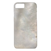 Mutter von Perlenmuster bedrückte Textur Case-Mate iPhone Hülle (Rückseite)