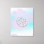 Mutter von Perlkrebs Zodiac Leinwanddruck (Vorderseite)