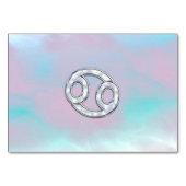 Mutter von Perlkrebs Zodiac Tischnummer (Vorderseite)