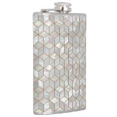 Mutter von Perlsteinen Flachmann (Rechts)