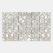 Mutter von Perlsteinen Rechteckiger Aufkleber (Vorderseite)