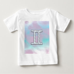 Mutter von Perlstil Gemini Zeichen Baby T-shirt