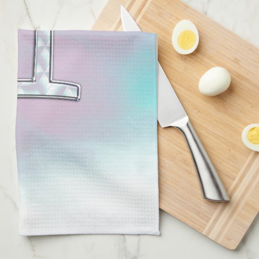 Mutter von Perlstil Gemini Zeichen Handtuch (Viertel Falte)