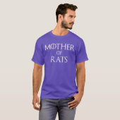 Mutter von Ratten Retro T-Shirt (Vorne ganz)