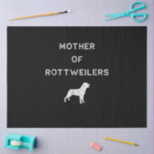 Mutter von Rotweilern Seidenpapier (Basteln)