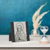 Mutter von Saint Monica, Augustine, Hippo Fotoplatte (InSitu)