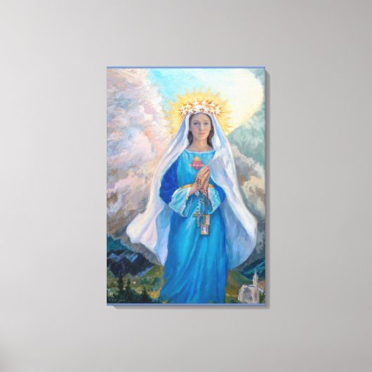 Mutter von Salvation Canvas Printmedium Leinwanddruck (Vorderseite)