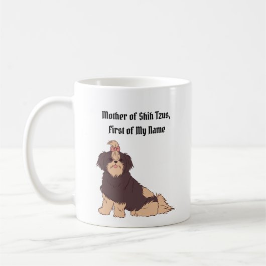 Mutter von Shih Tzus, Vorname Kaffeetasse (Links)