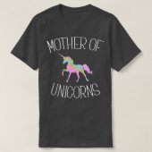 Mutter von Unicorns T T-Shirt (Design vorne)