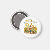 Mütter waren Blume Magnet (Vorderseite/Rückseite)