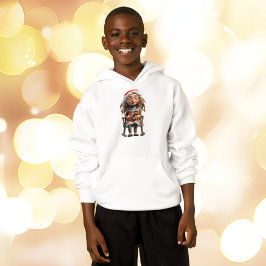 Mutter Weihnachten Ich Junge Hoodie