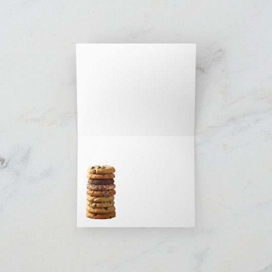 Mutter Weihnachtskeks Gruß Karte (Innenseite)