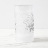 Mutter-WeihnachtsLiebe Mattglas Bierglas (Mittel)