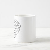 Mutter Welt Wolke Kaffeetasse - Schön, fürsorglich (Mittel)