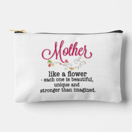 Mutter wie eine Blume, jede ist wunderschön Zubehörtasche