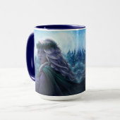 Mutter Winter-Kaffeepause-Tasse Tasse (Vorderseite Links)