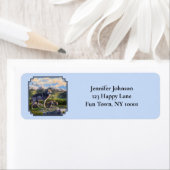 Mutter Wolf & Welpen Bergflusstal (Insitu)