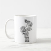 Mutter Word Art Kaffeetasse (Links)