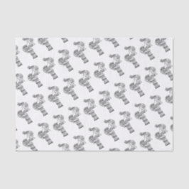 Mutter Word Art Seidenpapier