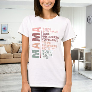 Mutter Wortart Liebe T-Shirt